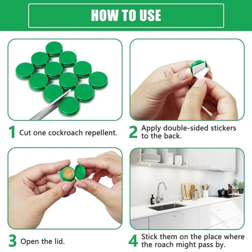 Natural Cockroach Killer Gel (Pack of 24 Gel)