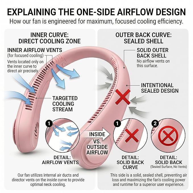Portable Neck Fan