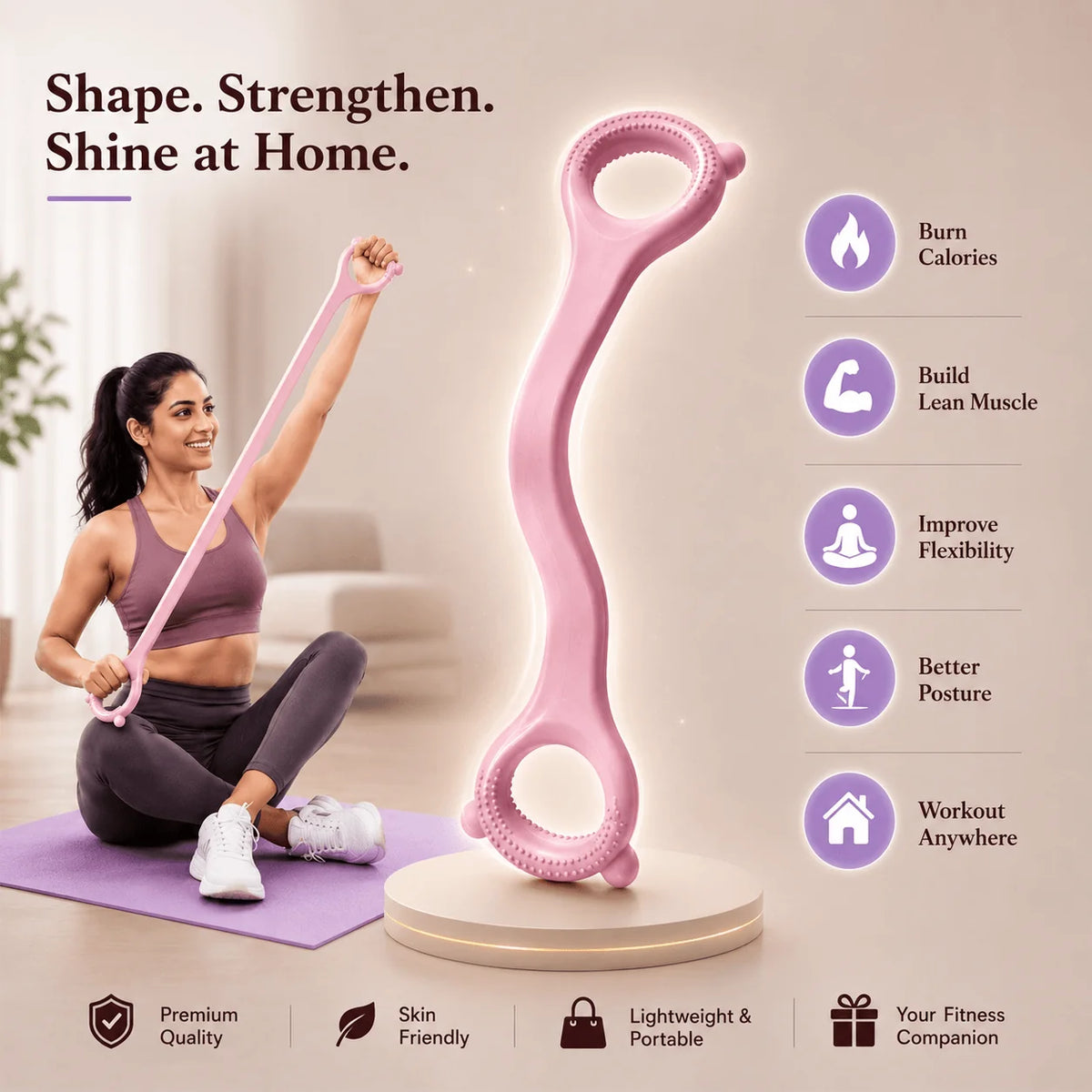 LAVANZO-Figure 8 Resistance Band (7- 15 Kg)
