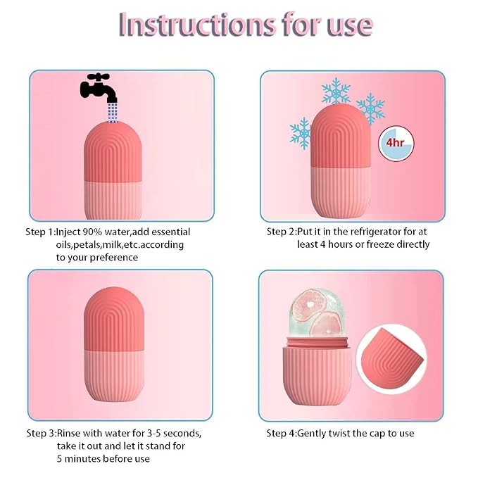 Ice Roller for Face, Neck and Body (Pack of 1)