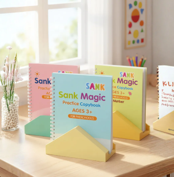 Magic Practice Copybook (4 Book + 10 Refill)