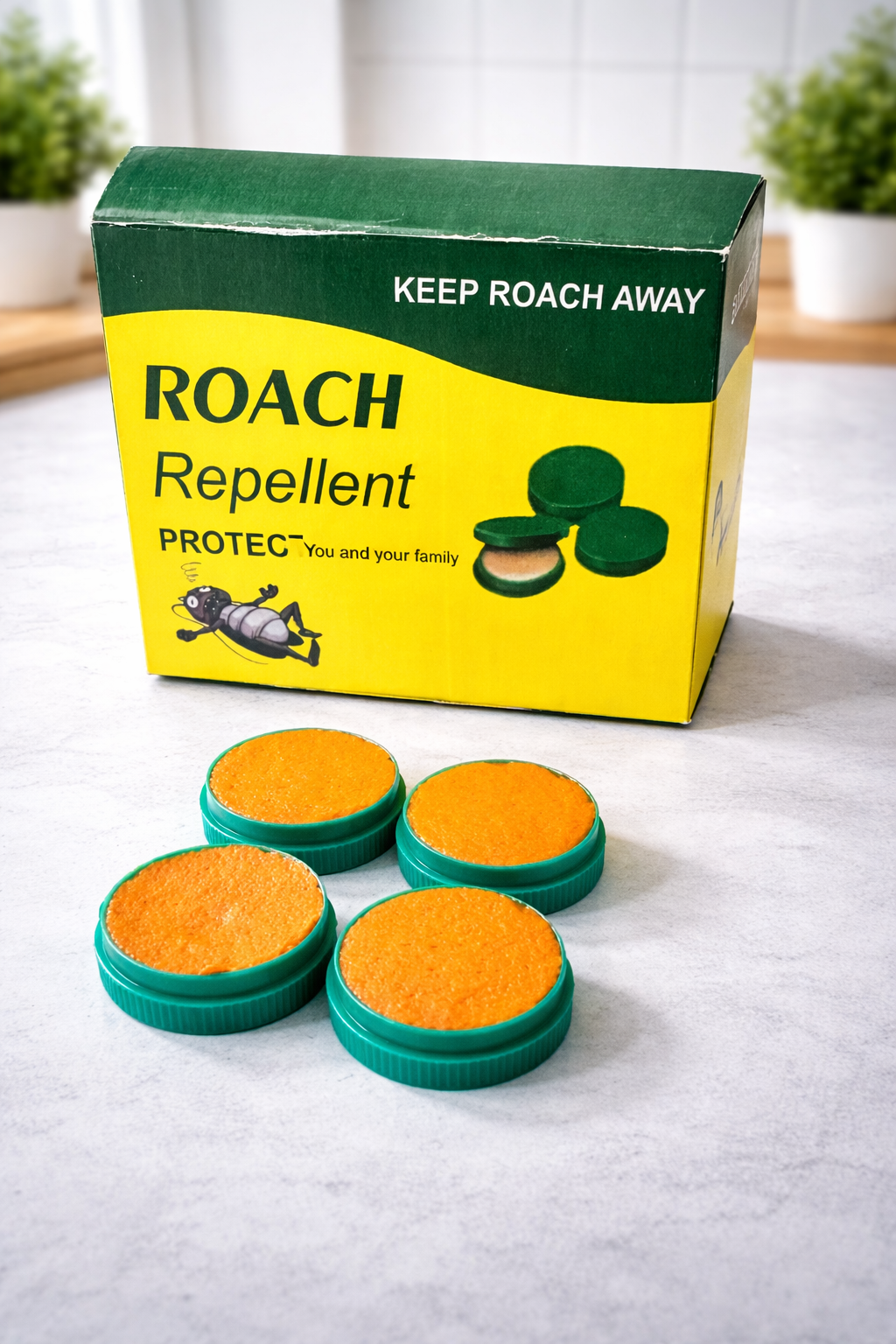 Natural Cockroach Killer Gel (Pack of 24 Gel)