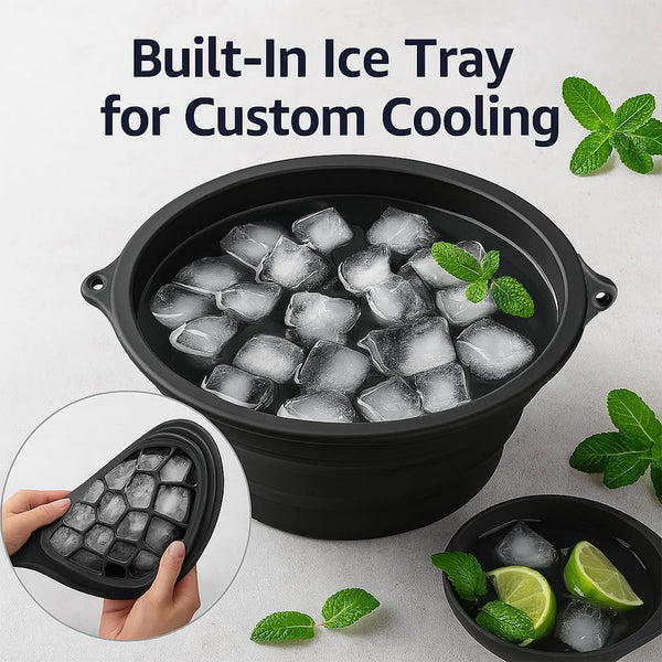 Facial Ice Bowl For Skin Care Ice Therapy Face Cooling Mold (1 Pc)
