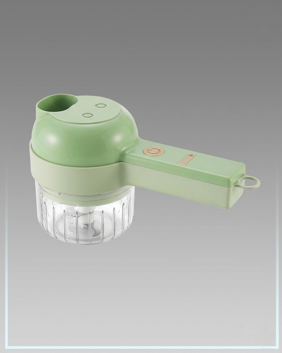 4 in 1 Portable Electric Vegetable Cutter Set
